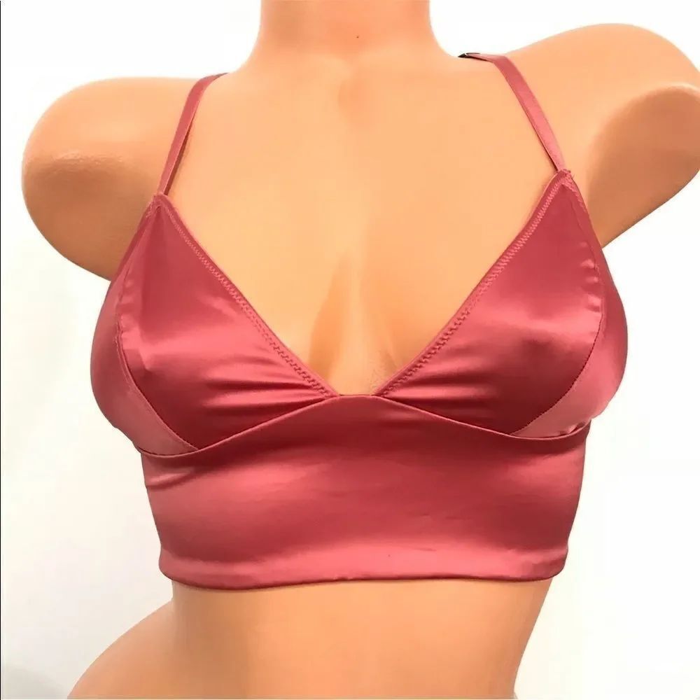 Victoria’s secret satin padded bralette bra
